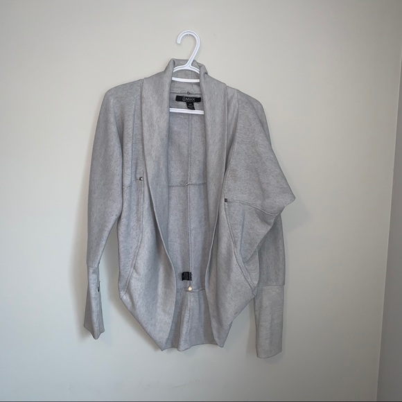 GREY COZY CARDIGAN - Picture 1 of 5